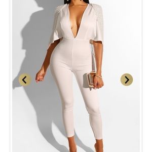 White Pearl Jumpsuit